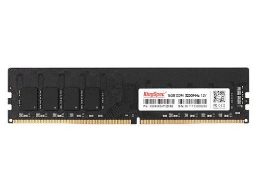 16GB DDR4-3200 DIMM KingSpec, PC4-25600, CL17, 1.2V