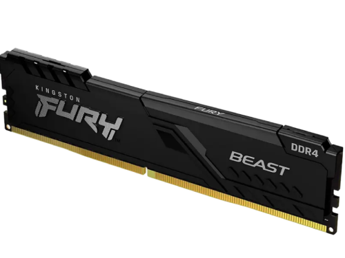 16GB DDR4-3200 Kingston FURY® Beast DDR4 RGB, PC25600, CL16, 2Rx8, 1.3…