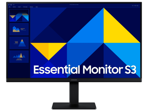 23.8" SAMSUNG S24D300G, Black, IPS, 1920x1080, 100Hz, 5ms, 250cd, Mega…