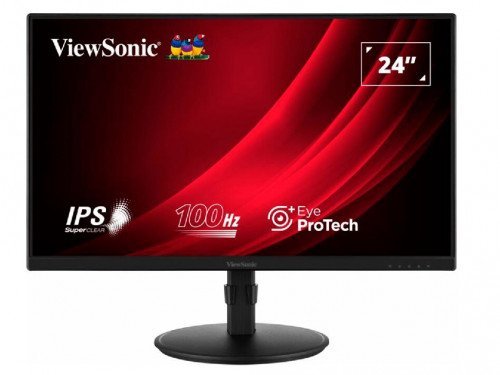23.8" VIEWSONIC IPS LED VG2408A  Borderless Black (5ms, 1300 1, 250cd, 1920x1080, 178°/178°, VGA, HDMI, DispayPort, Audio Line-out, USB Hub  2 x USB3.0, Speakers 2 x 2W, Height Adjustment, Pivot, VESA)