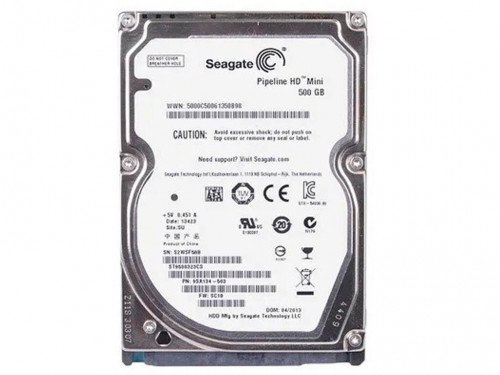 2.5" HDD 500GB Seagate Pipeline HD Mini ST9500323CS, 5400rpm, 8MB, 9.5…