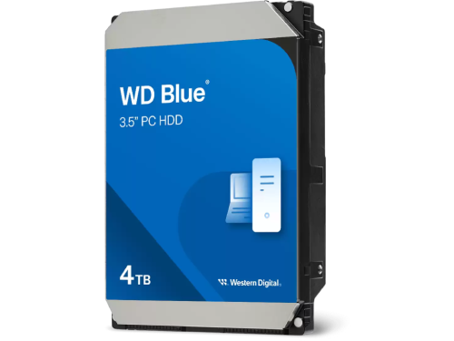 3.5 4TB Western Digital HDD Blue 5400 RPM (WD40EZZX)