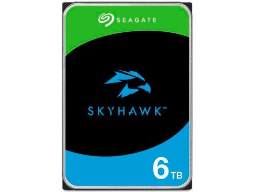3.5" HDD 6.0TB  Seagate ST6000VX009 SkyHawk  Surveillance, CMR Drive, …