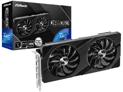 ASRock Challenger Intel Arc A580 8GB OC GDDR6 256Bit 2000/16000 MHz, 1…
