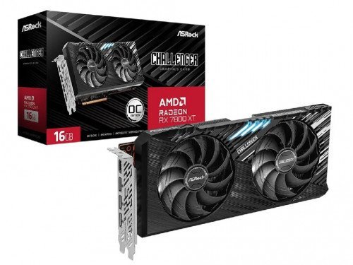 ASRock Challenger Radeon RX 7800 XT 16GB OC GDDR6 256Bit 2475/19500 MH…