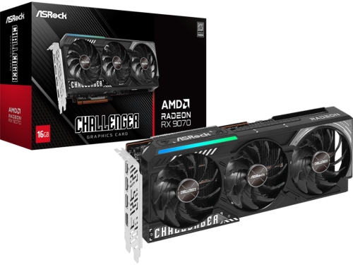 ASRock Radeon RX 9070 Challenger 16GB