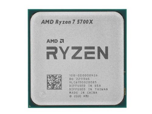 CPU AMD Ryzen 7 5700X Tray (3.4-4.6GHz, 8C/16T, L2 4MB, L3 32MB, 7nm, …