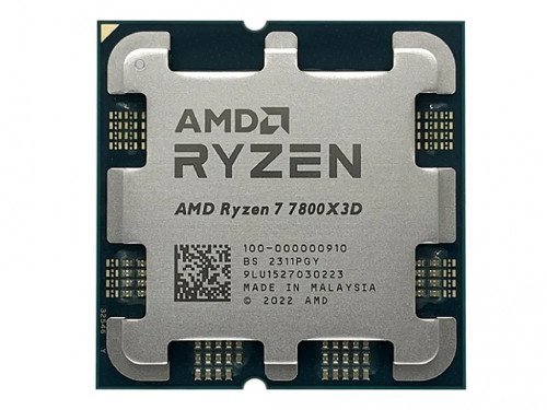 CPU AMD Ryzen 7 7800X3D (4.2-5.0GHz, 8C/16T, L2 8MB, L3 96MB, 5nm, 120…