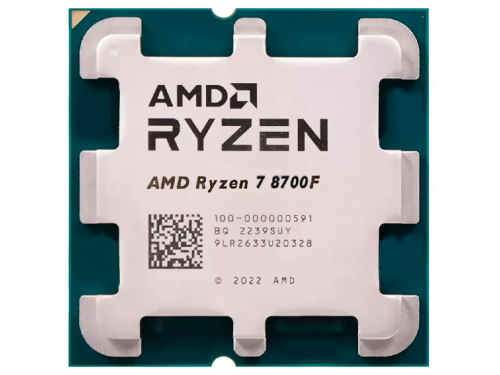 CPU AMD Ryzen 7 8700F (4.1-5.0GHz, 8C/16T, L2 8MB, L3 16MB, 4nm, 65W),…
