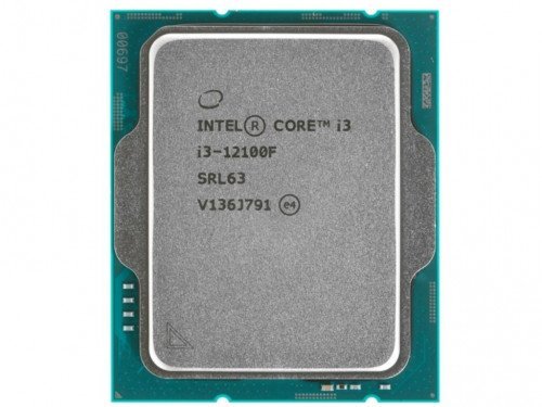 CPU Intel Core i3-12100F 3.3-4.3GHz (4P+0E/8T,12MB, S1700, 10nm, No In…