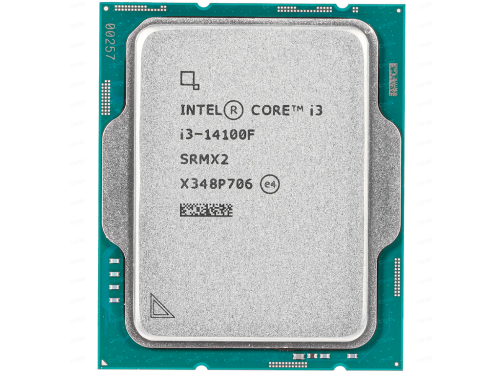 CPU Intel Core i3-14100F 3.5-4.7GHz 4 Cores 8-Threads (LGA1700, 3.5-4.…