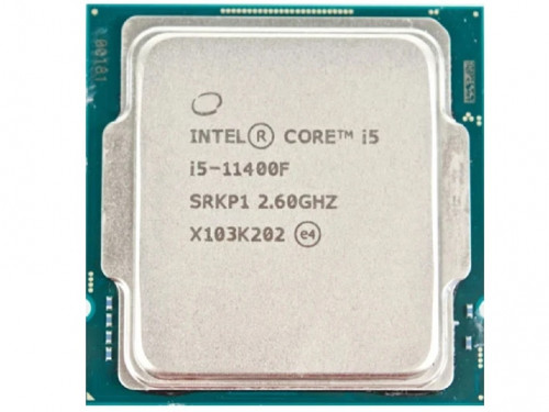 CPU Intel Core i5-11400F 2.6-4.4GHz (6C/12T, 12MB, S1200, 14nm, No Int…
