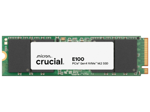 Crucial SSD E100 480GB PCIe 4.0 NVMe 4500/2500 MB/s