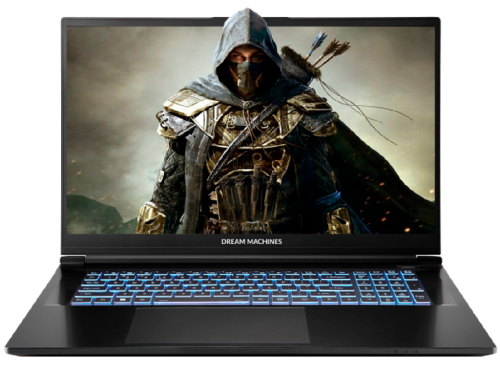 Dream Machines RG4060-17NA42 Black, 17.3" FHD (1920x1080) 144Hz (Intel…