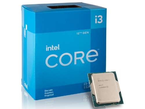 Intel® Core  i3-12100F, S1700, 3.3-4.3GHz, 4C(4P+0Е) / 8T, 12MB L3 + 5…