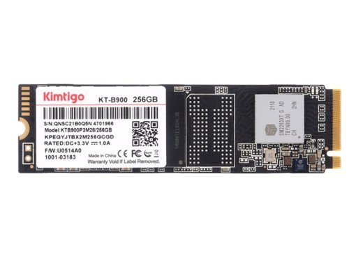 Kimtigo KT-B900 NVMe PCIe Gen3x4 SSD 256 GB