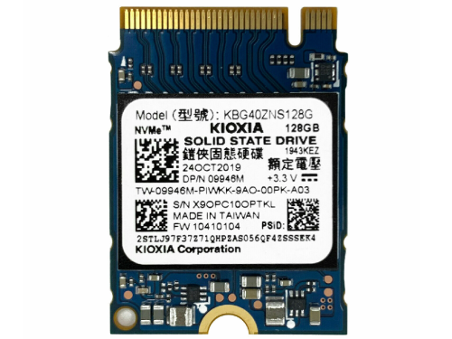 M.2 NVMe SSD 128GB Toshiba (Kioxia) BG4, Interface  PCIe3.1a x4 / NVMe…