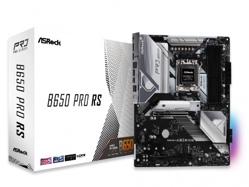 ASRock B650 PRO RS, Socket AM5, 14 Phases, AMD B650 (7/8/9 Gen CPU), C…