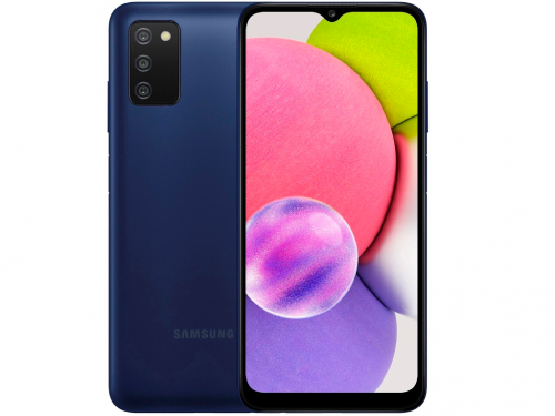 Samsung Galaxy A03s 4/64Gb Blue, Экран (6.5", PLS LCD, 720х1600) / Med…