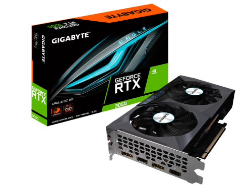 VGA Gigabyte RTX3050 6GB GDDR6 Eagle OC (GV-N3050EAGLE OC-6GD) Produca…
