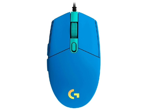 Wired Logitech G102 Mouse Blue