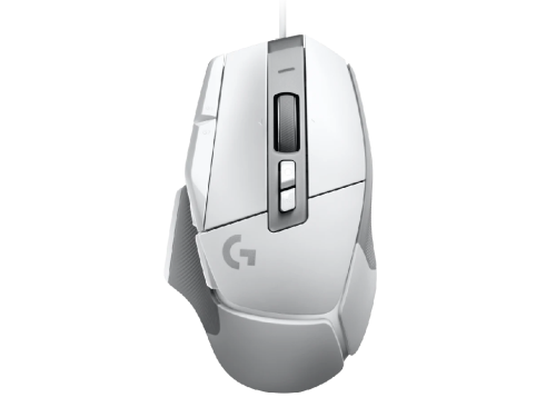 Wired Logitech G502 X Gaming Mouse White