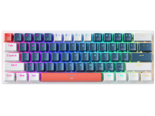 Wired Machenike K500-B61 Blue 61 Key Mechanical Brown Switch RGB Keybo…