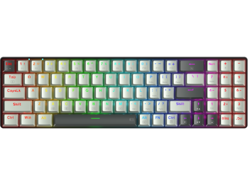 Wired Thunderobot K78R EN 78-Key Mechanical RGB Keyboard (Red Switch, …