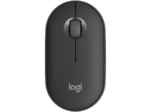 Wireless Logitech M350 Pebble Black Mouse