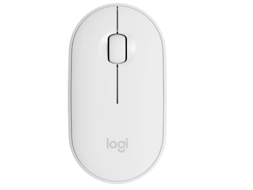 Wireless Logitech M350 Pebble off-White Mouse