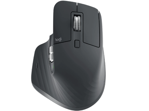 Wireless Logitech MX Master 3S Performance Mouse Graphite