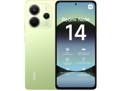 Xiaomi Redmi Note 14 6/128GB Lime Green