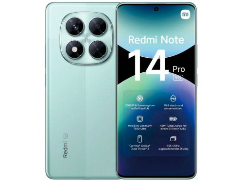 Xiaomi Redmi Note 14 Pro 8/256GB Coral Green 5G