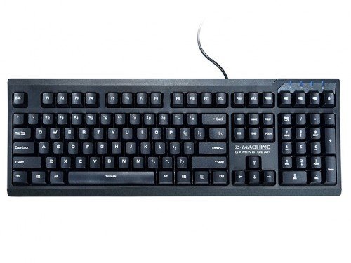 ZALMAN "ZM-K650WP", Full Waterproof Keyboard, USB, Black